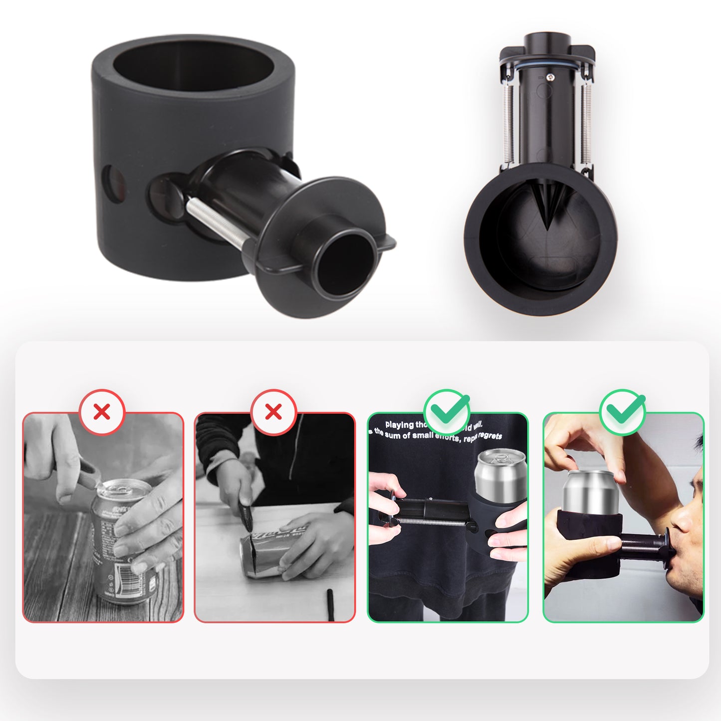 Hebeernew shotgun beer tool gadgets beer party new year gifts