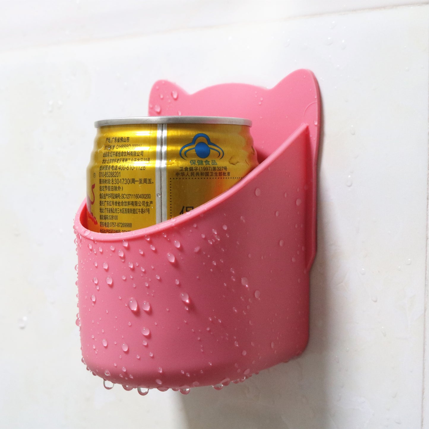 HEBEERNEW silicone shower beer holder cans rack for home