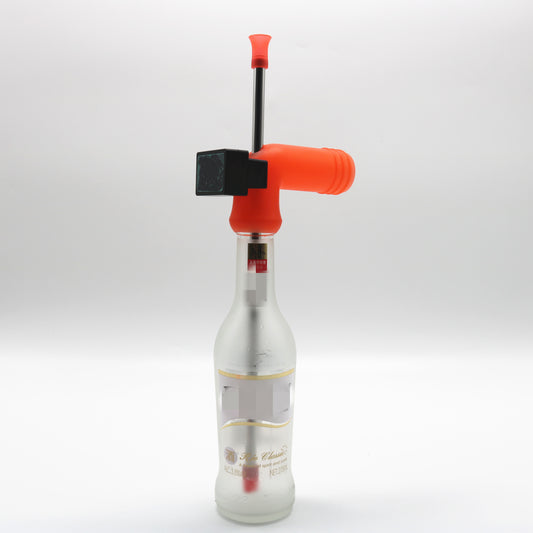 HEBEERNEW 29cm straw timer beer snorkel LED