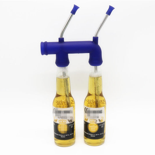 Hebeernew double beer bottle snorkel